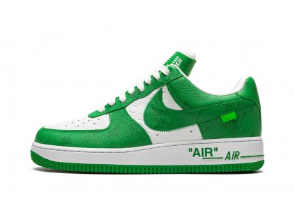 nike louis vuitton air force 1 low virgil abloh white green 18769029 47677619 2048