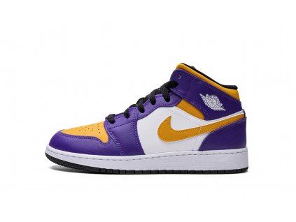 jordan kids air jordan 1 mid gs lakers 19604672 43657506 2048