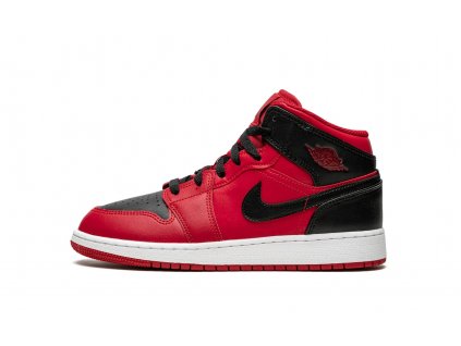 jordan kids air jordan 1 mid gs reverse bred 18053439 43088038 2048