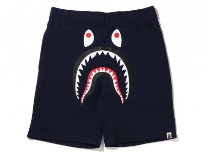 BAPE Shark Sweat Shorts FW22 Navy
