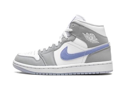 Jordan 1 Mid Wolf Grey Aluminum (W) 111