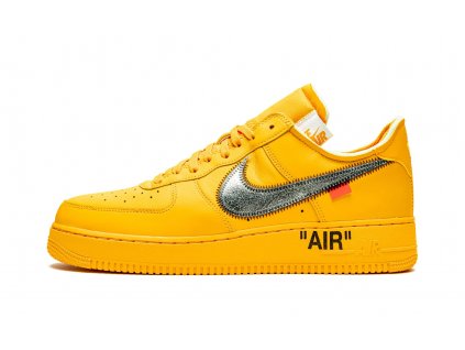 Nike Air Force 1 Low Off White ICA University Gold