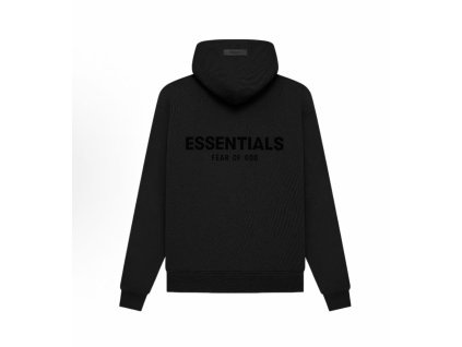Fear of God Essentials Pullover Chest Logo Hoodie Stretch Limo/Black