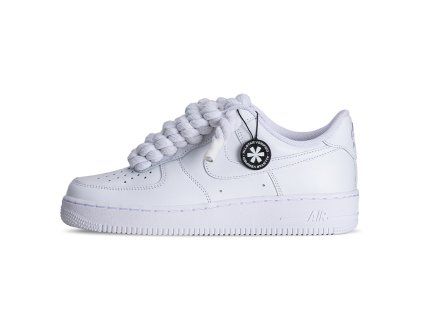 Nike Air Force 1 White Rope Laces White 1