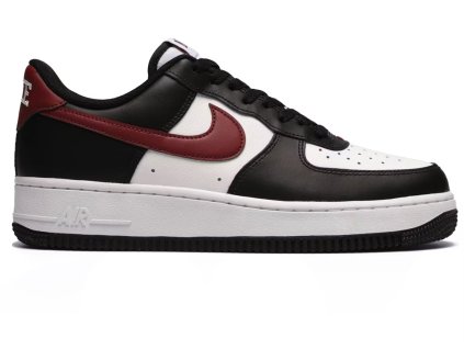 Nike Air Force 1 Low '07 Black White Dark Team Red 111