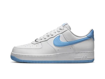 Nike Air Force 1 Low '07 White Aquarius Blue 111