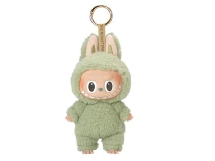 Pop Mart Labubu The Monsters Tasty Macarons Green Grape Vinyl Plush Pendant 555