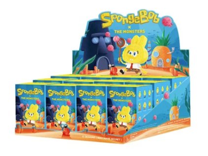 Pop Mart Labubu The Monsters Spongebob Series Sealed Case (12 Blind Box) 9