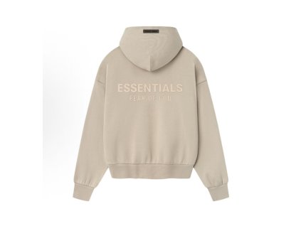 Fear of God Essentials kapucnis pulóver – Egg Shell