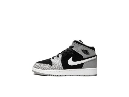 Jordan 1 Mid SE Elephant Print (GS) 111