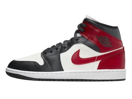 Jordan 1 Mid Gym Red Off Noir (W) 111