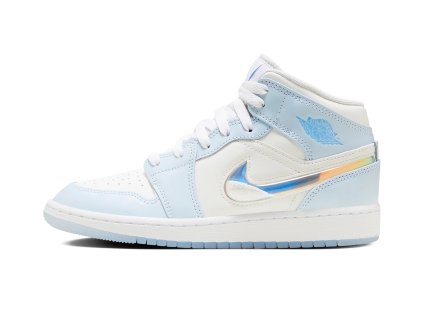 Jordan 1 Mid SE Glitter Swoosh (GS) 111