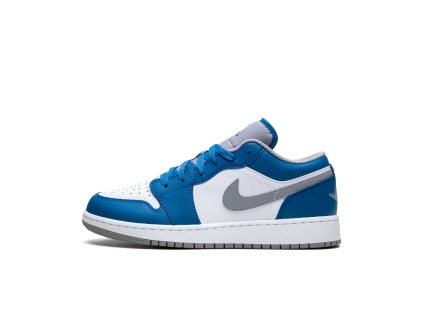 Jordan 1 Low True Blue (GS) 111