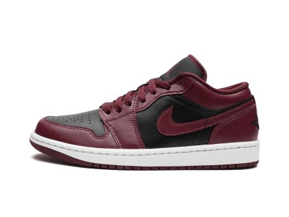 Jordan 1 Low Black Dark Beetroot (W) 111