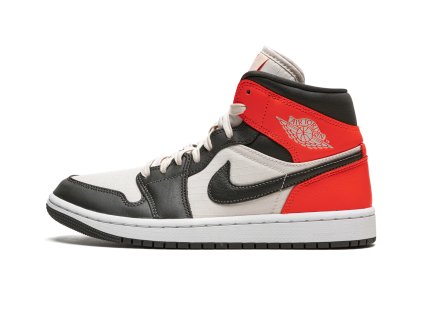 Jordan 1 Mid Newsprint Light Orewood Brown (W) 111