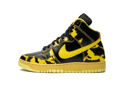 Nike Dunk High 1985 SP Yellow Acid Wash 111