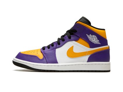 Jordan 1 Mid Lakers (2022) 1