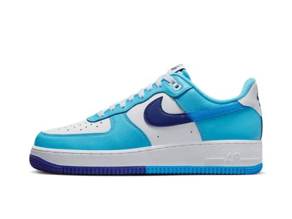 Nike Air Force 1 Low '07 LV8 Split Light Photo Blue Deep Royal 1