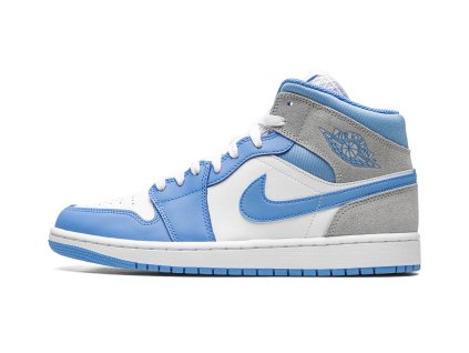 Jordan 1 Mid University Blue Grey 1
