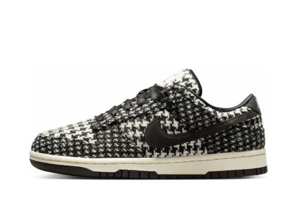 Nike Dunk Low Harris Tweed White Black Multi (W) 1