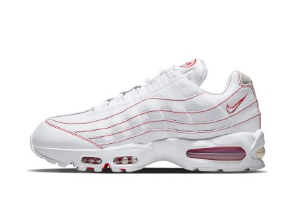 Nike Air Max 95 OG Big Bubble White University Red 1
