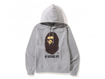 BAPE By Bathing Ape Online Exclusive Relaxed Fit Pullover Hoodie Grey