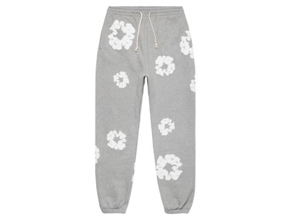Denim Tears The Cotton Wreath Sweatpants Grey 1