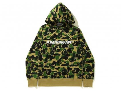 BAPE ABC Camo Pullover Hoodie SS21 Green