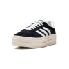 adidas Gazelle Bold Core Black White (W) 4