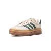 adidas Gazelle Bold Magic Beige Collegiate Green (W) 4