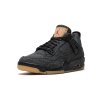 Jordan 4 Retro Levi's Black (GS) (Levi's Tag) 4