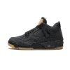 Jordan 4 Retro Levi's Black (GS) (Levi's Tag) 1