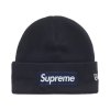 Supreme New Era Box Logo Beanie (FW25) Navy 1
