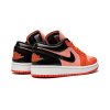Jordan 1 Low Orange Black (W) 3