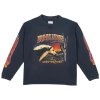 Rhude Mesa Stallion LS Tee BlackRedYellow 1