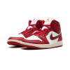 Jordan 1 Mid SE Red Cracked Leather (W) 2