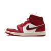 Jordan 1 Mid SE Red Cracked Leather (W) 1