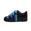 Nike Air Force 1 Black Lanvin Rope Laces Blue