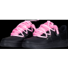 Black Double Rope Laces Pink:Pink 2