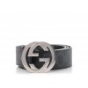 Gucci Interlocking G Belt Monogram Black