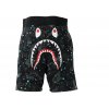 BAPE Space Camo Shark Sweat Shorts Black SS21