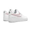 Nike Air Force 1 Low Just Do It White Noble Green Metallic Silver University Red 333