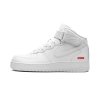 Nike Air Force 1 Mid Supreme White 111