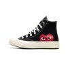 Converse Chuck Taylor All Star 70 Hi Comme des Garcons PLAY Black 111 (1)