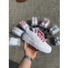 Nike Air Force 1 White Rope Laces Pink