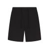 SKIMS Terry Mens Classic Short Washed Obsidian 111