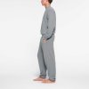 SKIMS Terry Mens Classic Crewneck Pacific 444