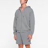 SKIMS Terry Mens Relaxed Zip Up Hoodie Pacific 333