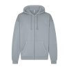 SKIMS Terry Mens Relaxed Zip Up Hoodie Pacific 111