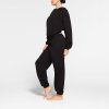 SKIMS Cotton Fleece Hoodie Onyx 333